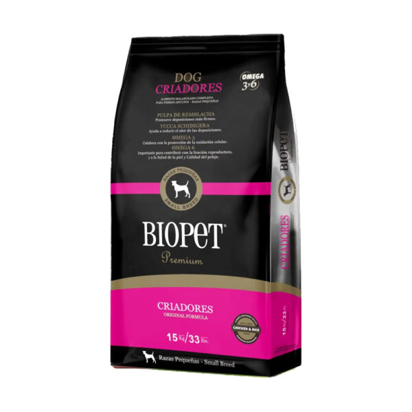 BioPet Perro Adulto Raza Pequeña x 15kg